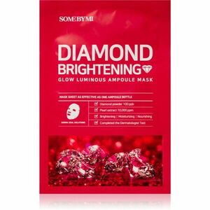 Some By Mi Glow Luminous Red Diamond Brightening rozjasňujúca plátienková maska 25 g vyobraziť