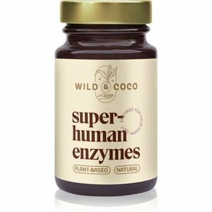 WILD & COCO Superhuman Enzymes tráviace enzýmy 30 cps vyobraziť