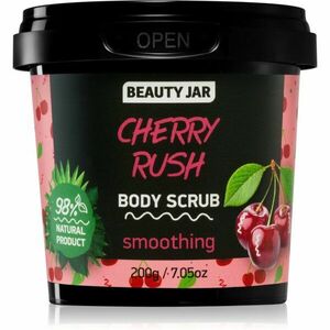 Beauty Jar Cherry Rush zjemňujúci telový peeling 200 g vyobraziť