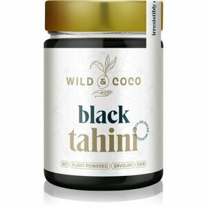 WILD & COCO Black Tahini sezamová pasta 300 g vyobraziť