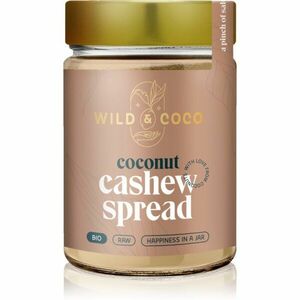 WILD & COCO Kokosová nátierka kešu kokosová nátierka s orechmi 300 g vyobraziť