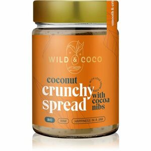 WILD & COCO Kokosová nátierka s kešu a kakaovými bôbmi kokosová nátierka s orechmi 300 g vyobraziť
