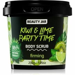Beauty Jar Kiwi & Lime Party Time spevňujúci telový peeling 200 g vyobraziť