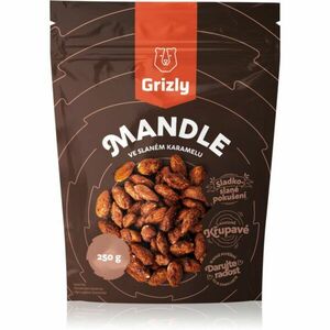Grizly Mandle v slanom karameli orechy v poleve 250 g vyobraziť