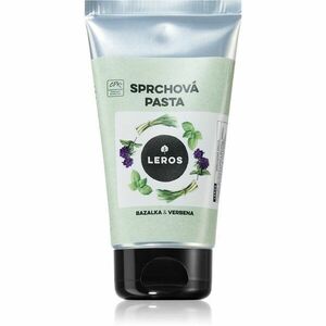 Leros Sprchová pasta bazalka & verbena prírodná pasta pre výživu a hydratáciu 130 ml vyobraziť