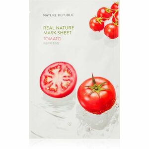 NATURE REPUBLIC Real Nature Tomato Mask Sheet plátenná maska s osviežujúcim účinkom 23 ml vyobraziť