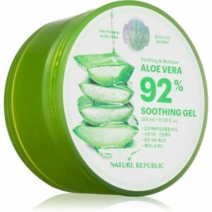 NATURE REPUBLIC Soothing & Moisture Aloe Vera 92% Soothing Gel upokojujúci hydratačný gél pre citlivú pokožku 300 ml vyobraziť