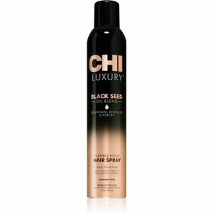CHI Luxury Black Seed Oil Flexible Hold Hairspray lak na vlasy pre flexibilné spevnenie 284 ml vyobraziť