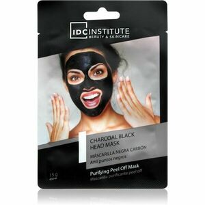 IDC Institute Charcoal Blackhead Mask zlupovacia maska proti čiernym bodkám s aktívnym uhlím 15 g vyobraziť
