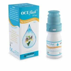 OCUFLASH Blue Očné kvapky 10 ml vyobraziť