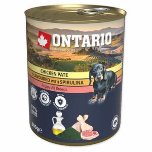 ONTARIO Konzerva Puppy kuracie päté so spirulinou 800 g vyobraziť