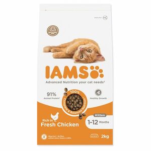 IAMS for Vitality Kitten Chicken granule pre mačiatka 1 kus, Hmotnosť balenia (g): 2 kg vyobraziť