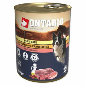 ONTARIO Konzerva kačacie paté s brusnicami 800 g vyobraziť