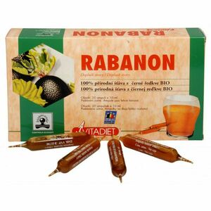 VITADIET Rabanon extrakt z čiernej reďkovky 20 x10 ml BIO vyobraziť