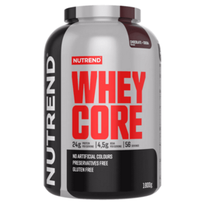 NUTREND Whey core proteínový koncentrát čokoláda a kakao 1800 g vyobraziť