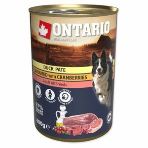 ONTARIO Konzerva kačacie paté s brusnicami 400 g vyobraziť