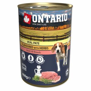 ONTARIO Konzerva teľacie paté s bylinkami 400 g vyobraziť