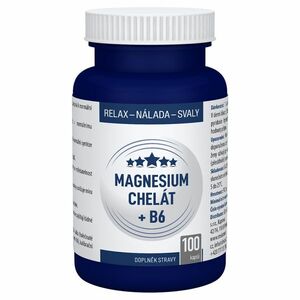 CLINICAL Magnesium chelát + B6 100 kapsúl vyobraziť