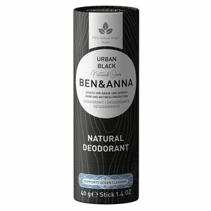 BEN & ANNA Tuhý dezodorant BIO Urban Black 40 g vyobraziť