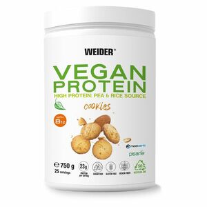 WEIDER Vegan proteín príchuť cookies 750 g vyobraziť