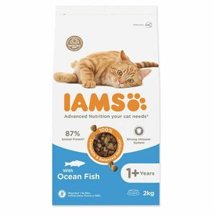 IAMS Cat Adult Ocean Fish granule pre mačky 1 kus, Hmotnosť balenia (g): 2 kg vyobraziť