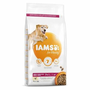 IAMS Dog Senior Large Chicken granule pre psov 1 kus, Hmotnosť balenia (g): 3 kg vyobraziť