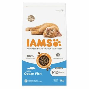 IAMS Cat Kitten Ocean Fish granule pre mačiatka 1 kus, Hmotnosť balenia (g): 2 kg vyobraziť