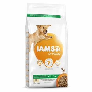 IAMS Dog Adult Large Chicken granule pre psov 1 kus, Hmotnosť balenia (g): 12 kg vyobraziť