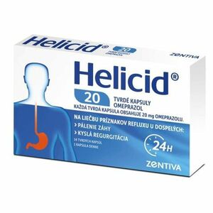 HELICID 20 mg tvrdé kapsule 14 ks vyobraziť