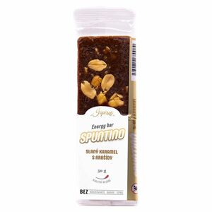 SPUNTINO Tyčinka slaný karamel s arašidmi 50 g vyobraziť