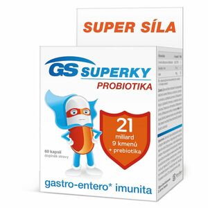GS Superky probiotiká 60 kapsúl vyobraziť