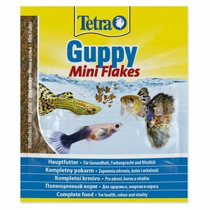 TETRA Guppy Mini Flakes vrecko 12 g vyobraziť