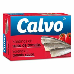 CALVO Sardinky v paradajkovej omáčke 120 g vyobraziť