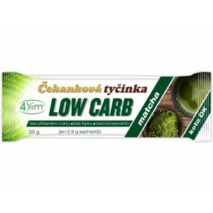 4SLIM Čakanková tyčinka Low Carb matcha 35 g vyobraziť