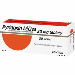 PYRIDOXIN LEC. TBL 20 x 20 mg vyobraziť