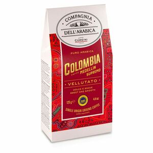 CORSINI Single Colombia Medellin Supremo káva mletá 125 g vyobraziť