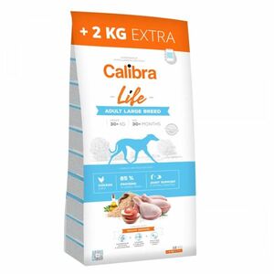 CALIBRA Life Adult Large Breed Chicken granule pre psov 12 + 2 kg ZADARMO vyobraziť