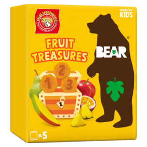 BEAR Fruit treasures tropické mango a marakuja 5 x 20 g vyobraziť