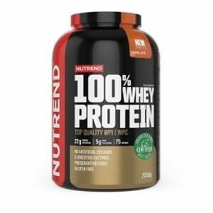 NUTREND 100% Whey proteín jahoda 2250 g vyobraziť