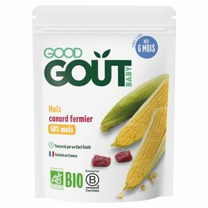 GOOD GOUT Kukurica s kačacím mäsom BIO 190 g vyobraziť