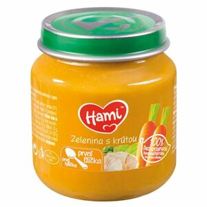 HAMI Zelenina s morkou od 4.mesiaca 125 g vyobraziť