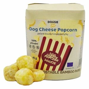 DOGSIE Cheese Popcorn Box 45 g vyobraziť