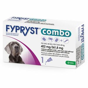 FYPRYST combo spot-on 402 mg/361, 8 mg psy nad 40 kg 1x4, 02 ml vyobraziť