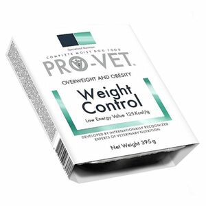 PRO-VET Weight control paštéta pre psov na zníženie telesnej váhy 395 g vyobraziť