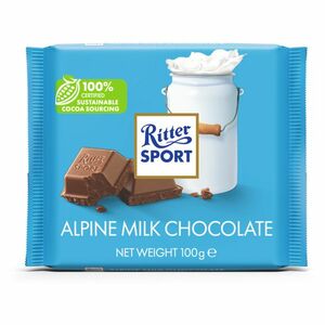 RITTER SPORT Mliečna čokoláda 100 g vyobraziť