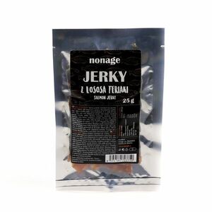 NONAGE Jerky z lososa teriaki 25 g vyobraziť