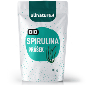 ALLNATURE Spirulina prášok BIO 100 g vyobraziť