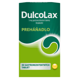 DULCOLAX 5 mg 40 tabliet vyobraziť