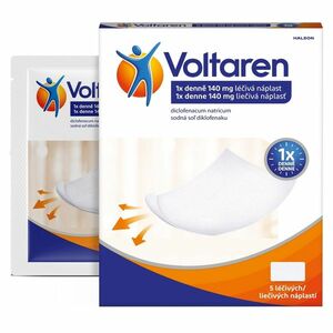 VOLTAREN 1x denne 140 mg liečivá náplasť 5 ks vyobraziť