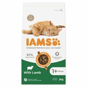 IAMS Cat Adult Lamb granule pre mačky 1 kus, Hmotnosť balenia (g): 2 kg vyobraziť